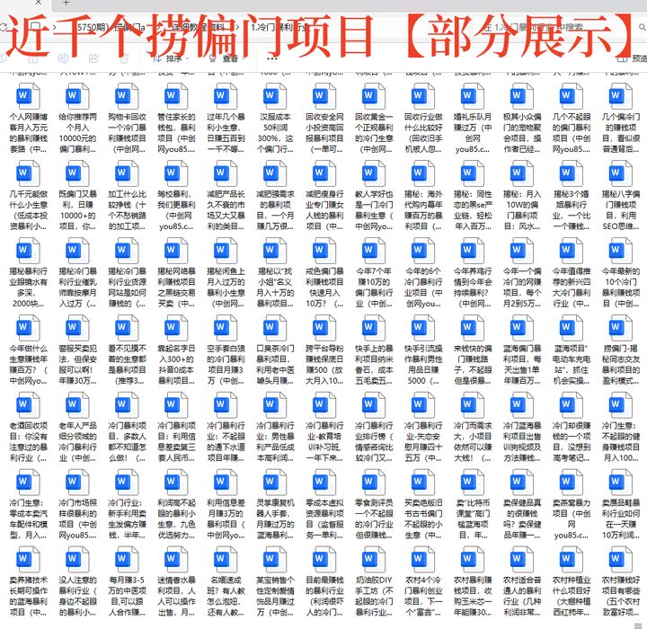 图片[3]-1000个冷门小本创业项目精选整理与实用灵感库-数品库