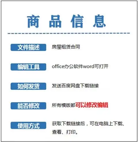图片[1]-82款房屋租赁合同Word模板合集适用住房商铺场景-数品库