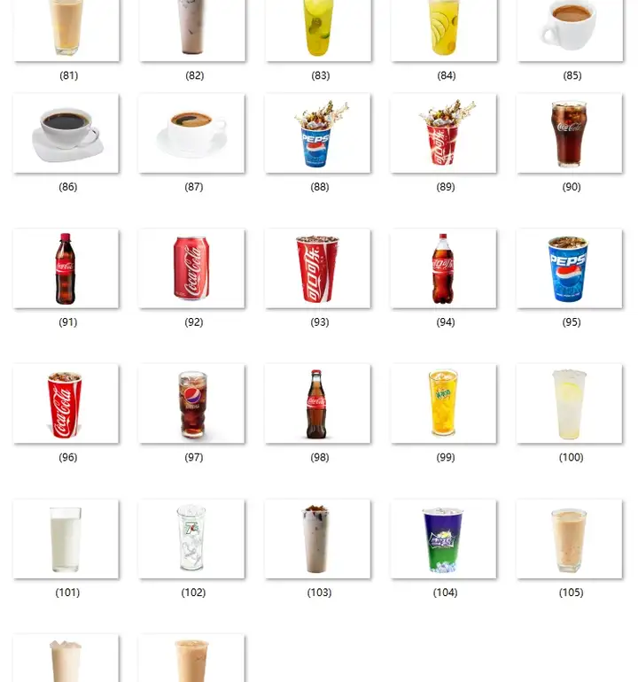 图片[5]-2000张高清汉堡套餐与炸鸡小吃外卖配图素材-数品库
