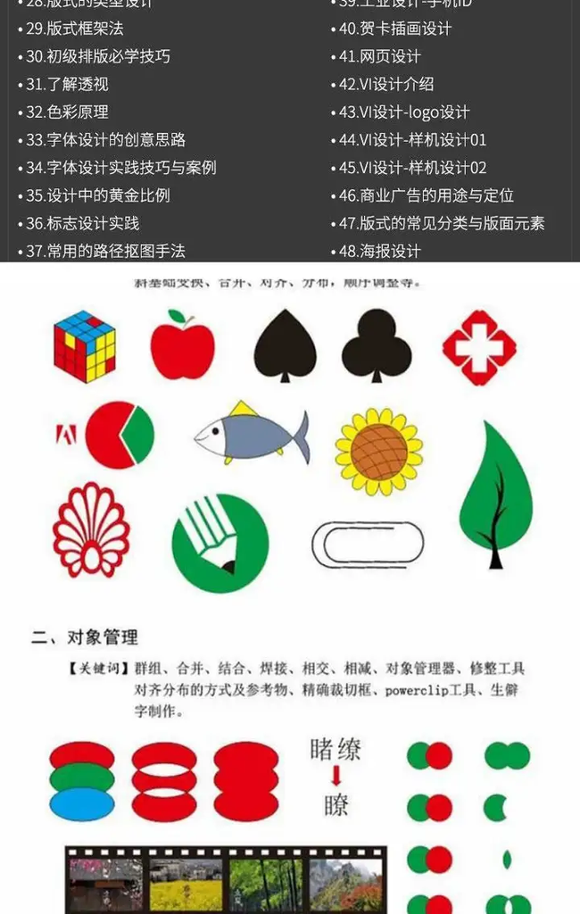 图片[3]-CDR平面设计实战教程：排版图形与广告设计-数品库