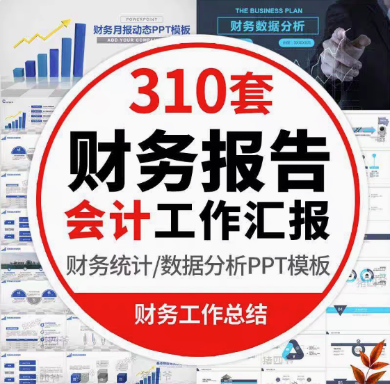 图片[1]-310套财务报告PPT模板与会计年终汇报素材-数品库