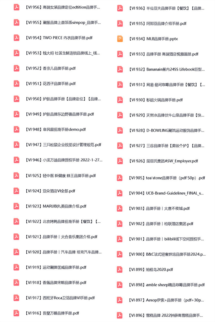图片[4]-900+品牌VI手册与企业视觉识别规范PDF合集-数品库