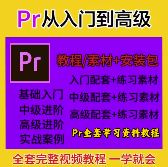 图片[1]-Premiere Pro从零基础到高级实战视频剪辑教程-数品库