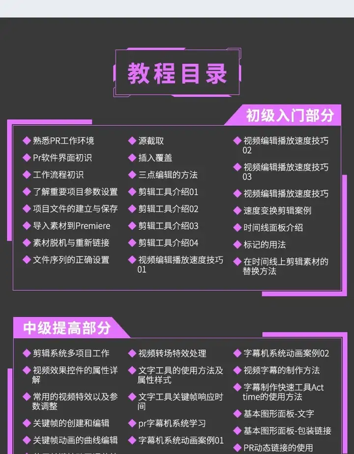 图片[6]-Premiere Pro从零基础到高级实战视频剪辑教程-数品库