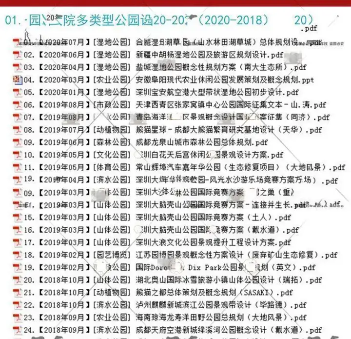 图片[3]-1261套公园滨水湿地景观设计方案与CAD图纸-数品库