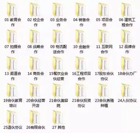 图片[2]-780套公司合作协议Word模板多行业分类合集-数品库