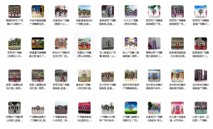图片[4]-550个广场舞健身操视频：入门进阶分步教学-数品库