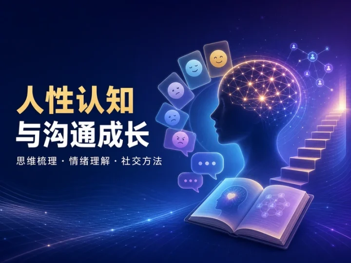人性认知与社交沟通电子书:思维情绪成长资料合集-数品库