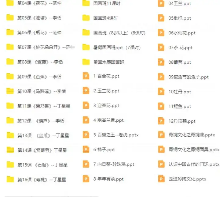 图片[5]-9套少儿国画入门视频教程与PPT教学课件合集-数品库