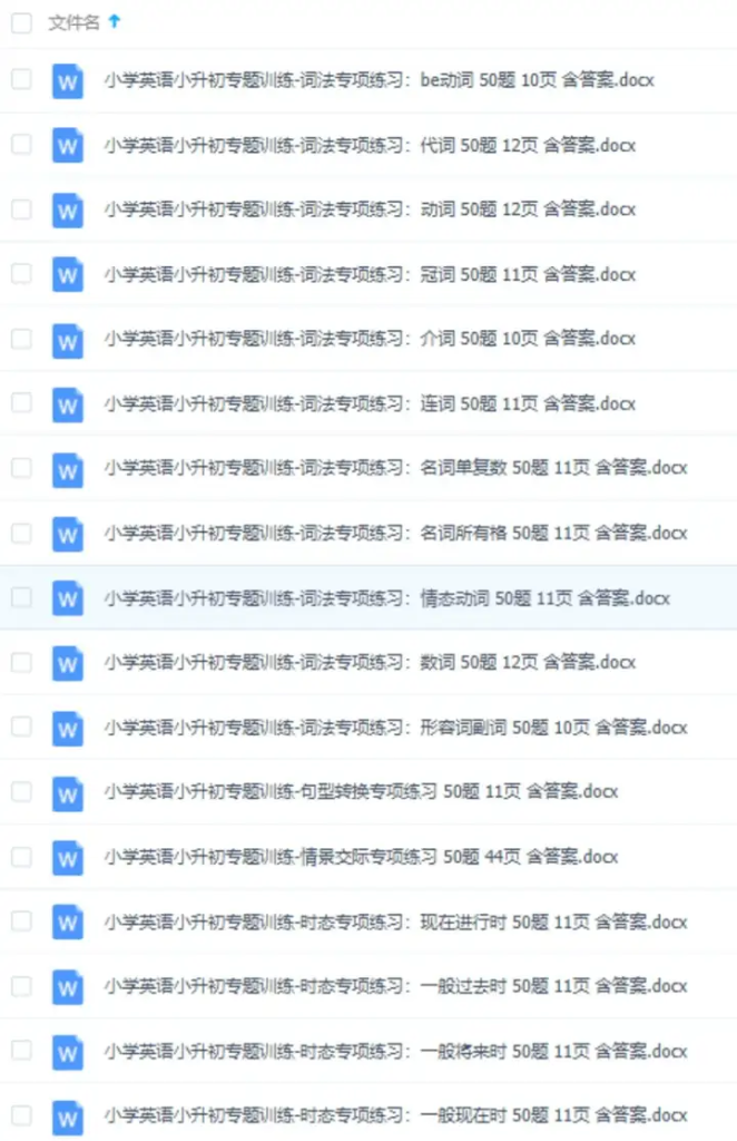 图片[4]-小学初中高中英语语法PPT与专项练习资料合集-数品库