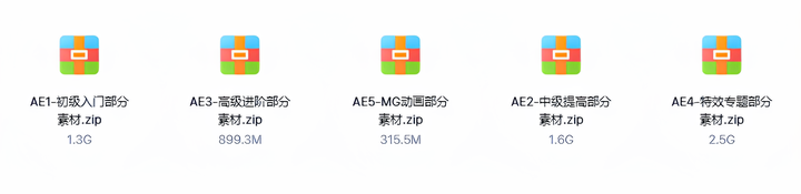 图片[4]-AE视频后期制作零基础到进阶系统自学课程-数品库