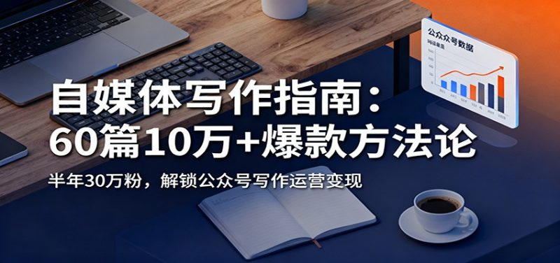 图片[1]-公众号写作运营实战课程：选题创作与内容变现方法-数品库