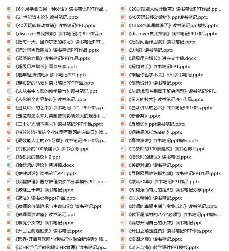 图片[3]-1400款教师读书分享PPT课件与Word文稿合集-数品库