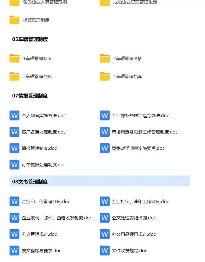 图片[4]-756份人事行政管理制度表格与员工培训资料合集-数品库