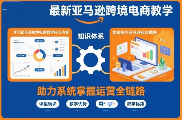 亚马逊跨境电商运营实战课：选品广告与流量优化-数品库
