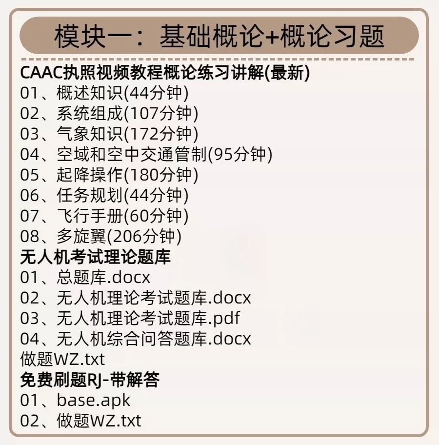 图片[3]-CAAC无人机执照备考资料：理论题库与飞控训练-数品库