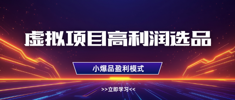 图片[1]-虚拟产品选品运营教程：店铺上架与自动交付-数品库
