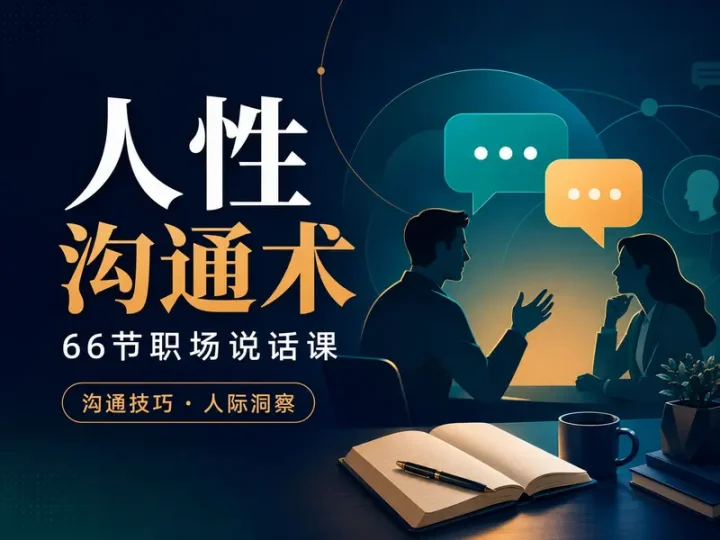 66节人性沟通与职场说话技巧实战课程合集-数品库