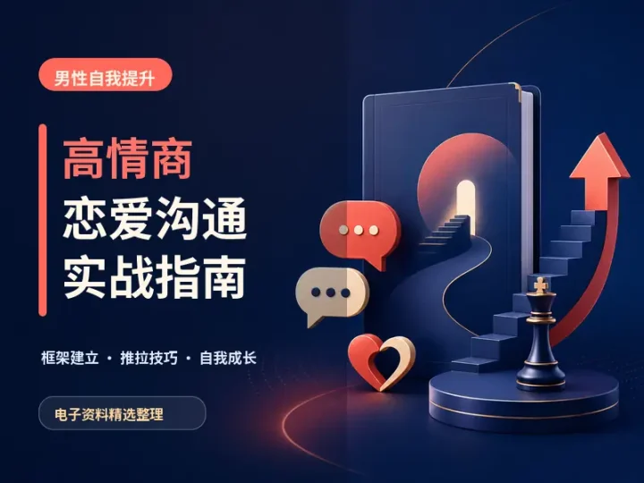 魅力猎手高情商恋爱沟通与男性自我提升实战资料-数品库
